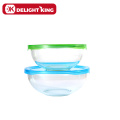 Glassalat-Mischschüsseln Set Glass-Suppenschüssel